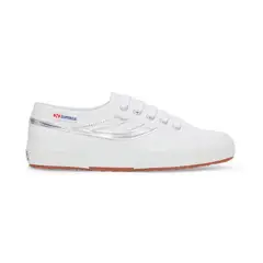 SUPERGA - Zapatilla 2953 Swallow Tail Mirror Synthetic White Silver - Blanco