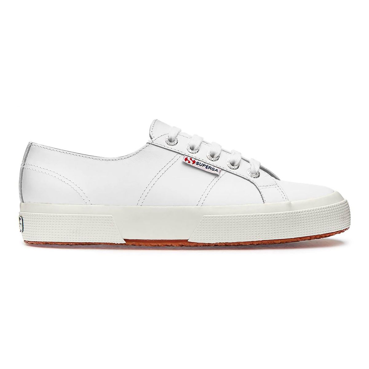 SUPERGA - Zapatilla 2750 Nappa Optical White Silver F Avorio