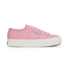 SUPERGA - Zapatilla 2740 Platform Lame Pink Nose F Avorio