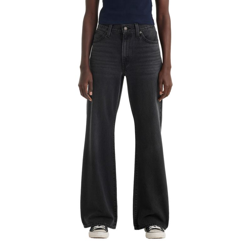 LEVIS - Jeans Mujer 94 Baggy Boot Negro Levis