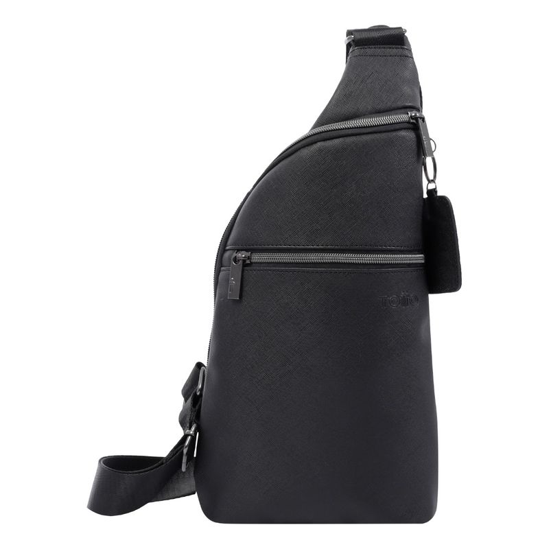 TOTTO - Bolso Bandolera Crossover Totto Urbana Hombre Cuero Crozzer