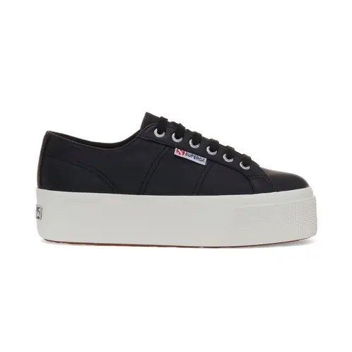 SUPERGA - Zapatilla 2790 Nappa Black F Avorio - Negro