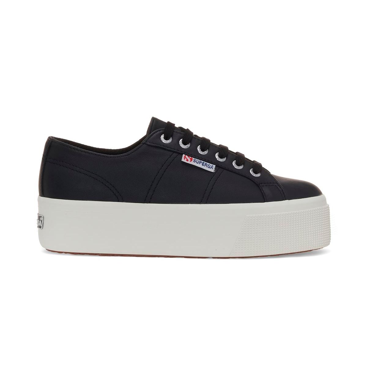 SUPERGA - Zapatilla 2790 Nappa Black F Avorio