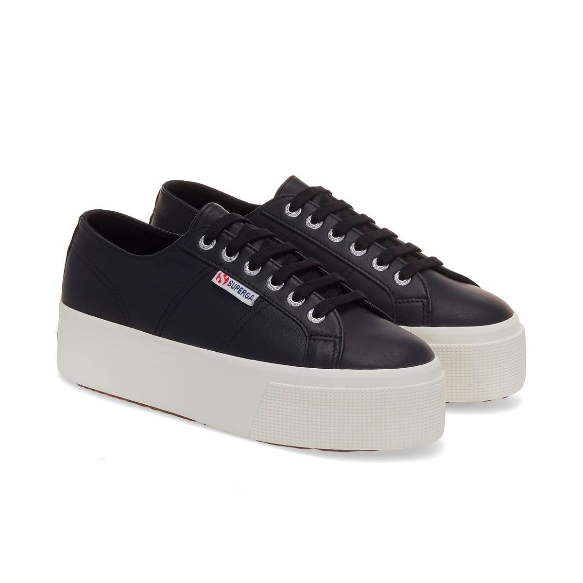 SUPERGA - Zapatilla 2790 Nappa Black F Avorio