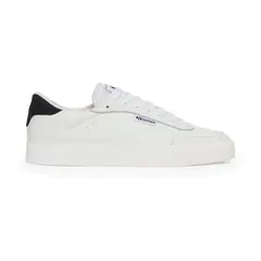 SUPERGA - Zapatilla 3842 Court White Bistrol Black - Blanco
