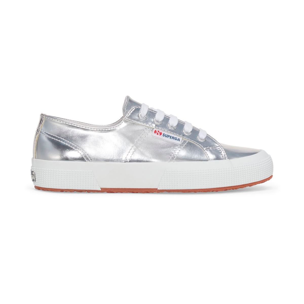 SUPERGA - Zapatilla 2750 Mirror Synthetic Material Silver