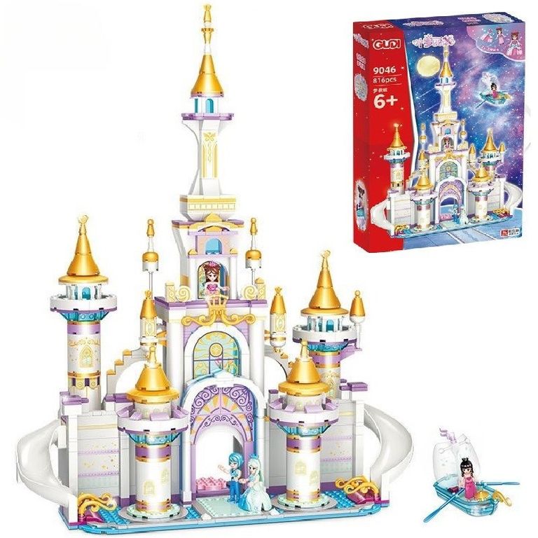 Castillo Princesa Bote Friends Bloques Construccion
