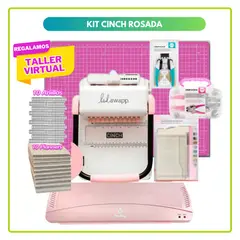 AMERICAN CRAFTS - Cinch rosada laminadora kit de herramientas S54