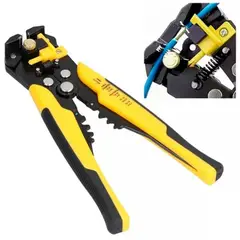 GENERICO - Alicate Pelacable Cortacable Crimpeadora Prensa Pinza