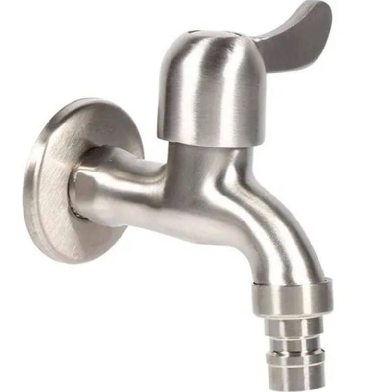 GENERICO - Grifo De Acero Inoxidable Llave De Paso