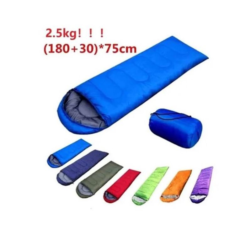 GENERICO - Saco De Dormir Camping Con Gorro Playa-Cabaña Algodón