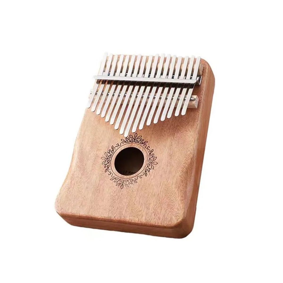 MERCADO CBF - Piano Kalimba De 17 Teclas Con Dedos  17 Metalofono Africa