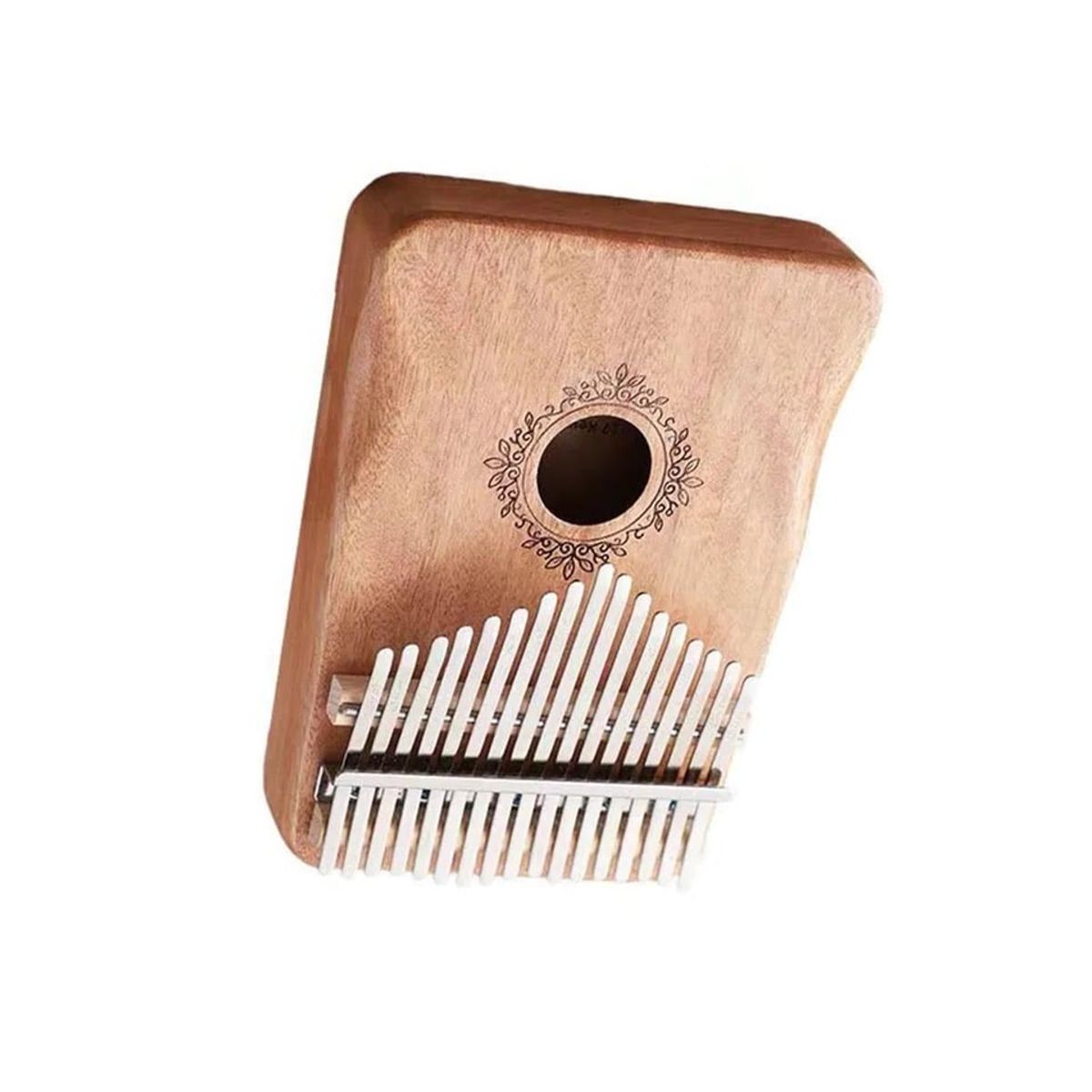 MERCADO CBF - Piano Kalimba De 17 Teclas Con Dedos  17 Metalofono Africa