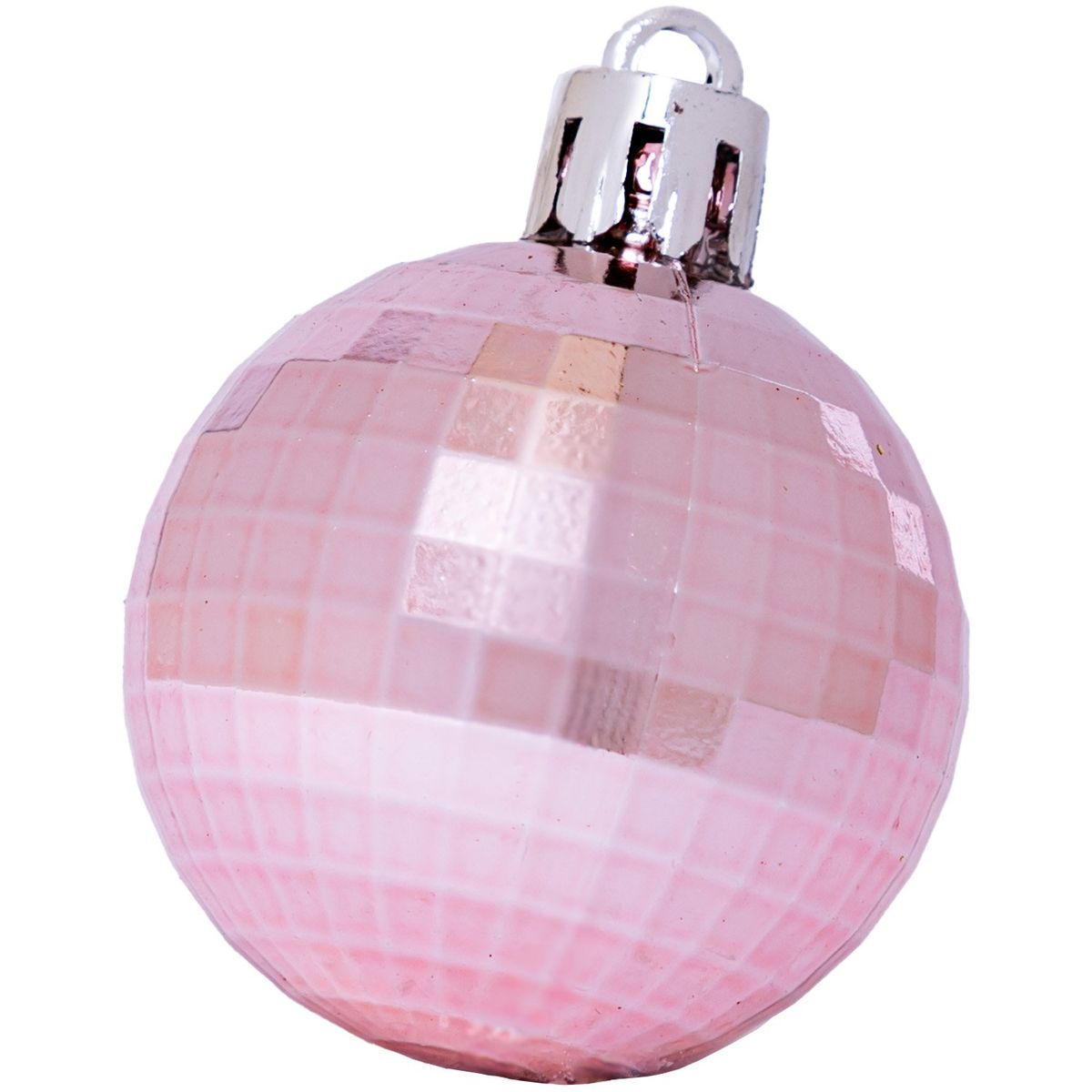 PROPLASTIC - Set de 16 esferas de 4 cms color rosado