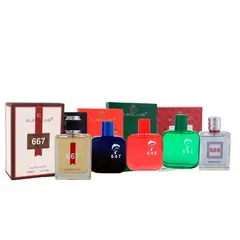EUROLUXE - Pack 5x4 EDT 100 ml Hombre II