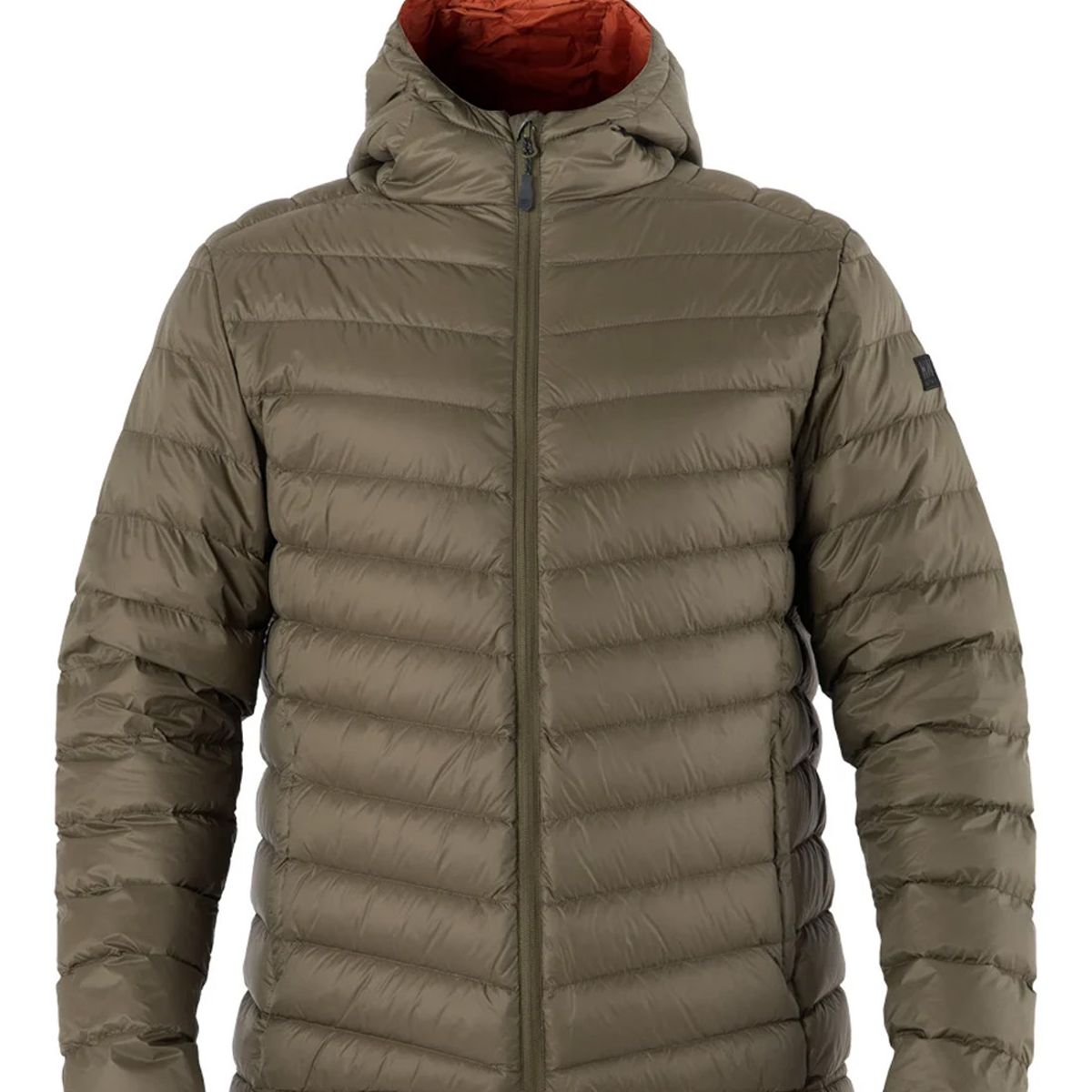 HARDWORK - Parka Pluma HW Pullay con Gorro Verde Oliva