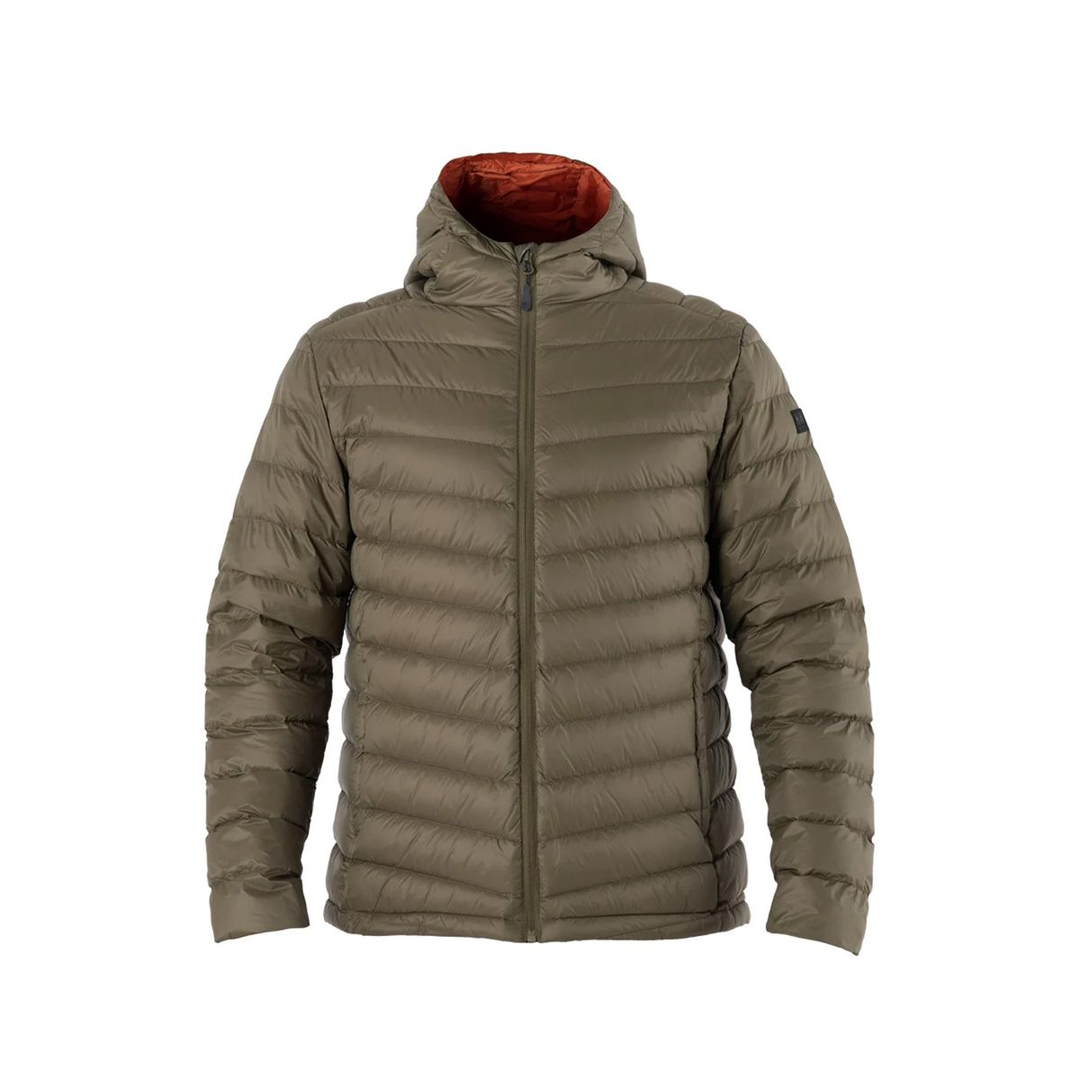 HARDWORK - Parka Pluma HW Pullay con Gorro Verde Oliva