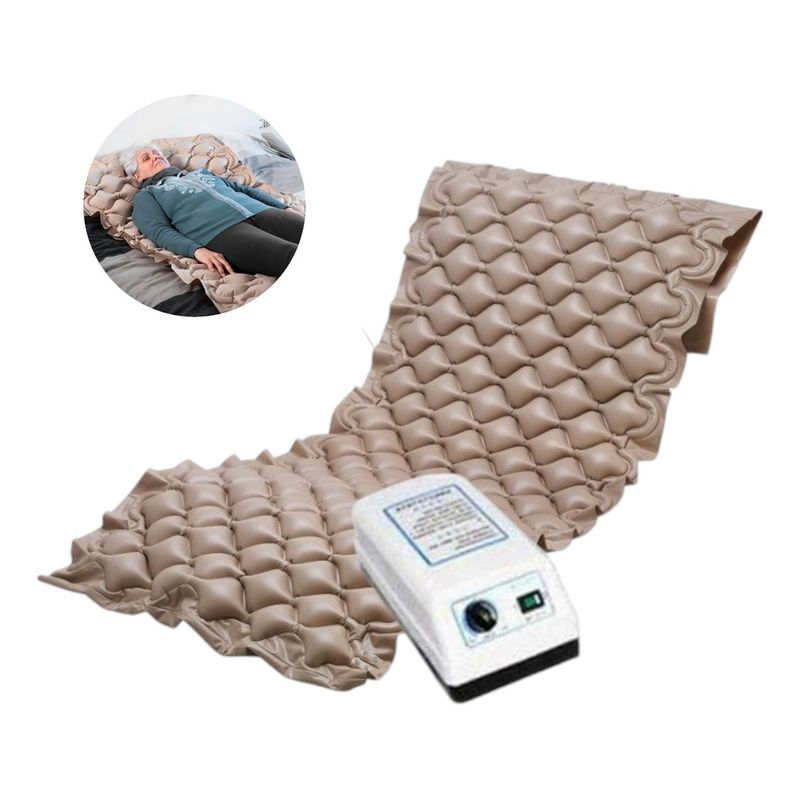 GENERICO - Colchon Antiescaras Cama Ortopedica + Bomba De Aire Escaras