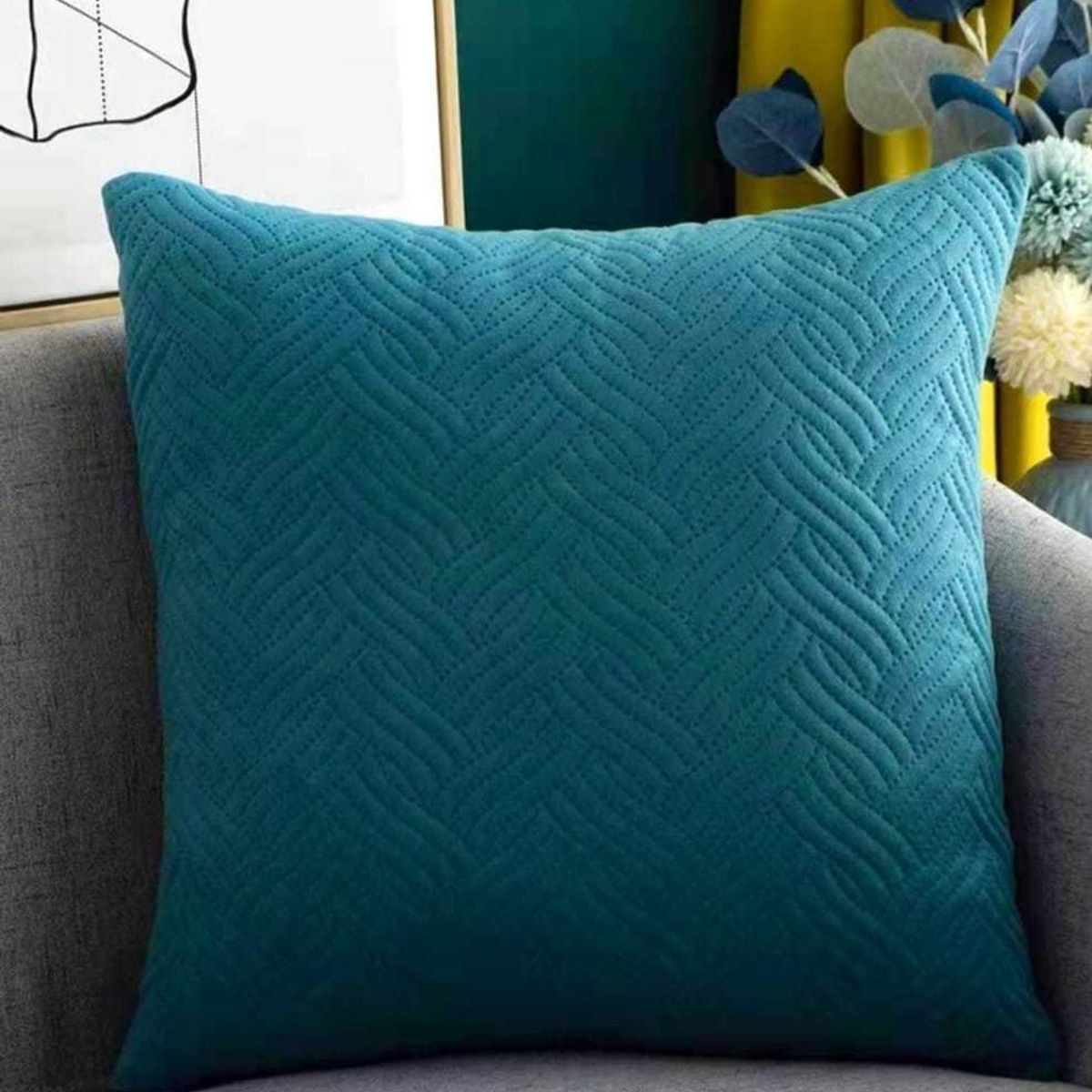 GENERICO - PACK DE 2 FUNDAS PLUHS 45x45cm