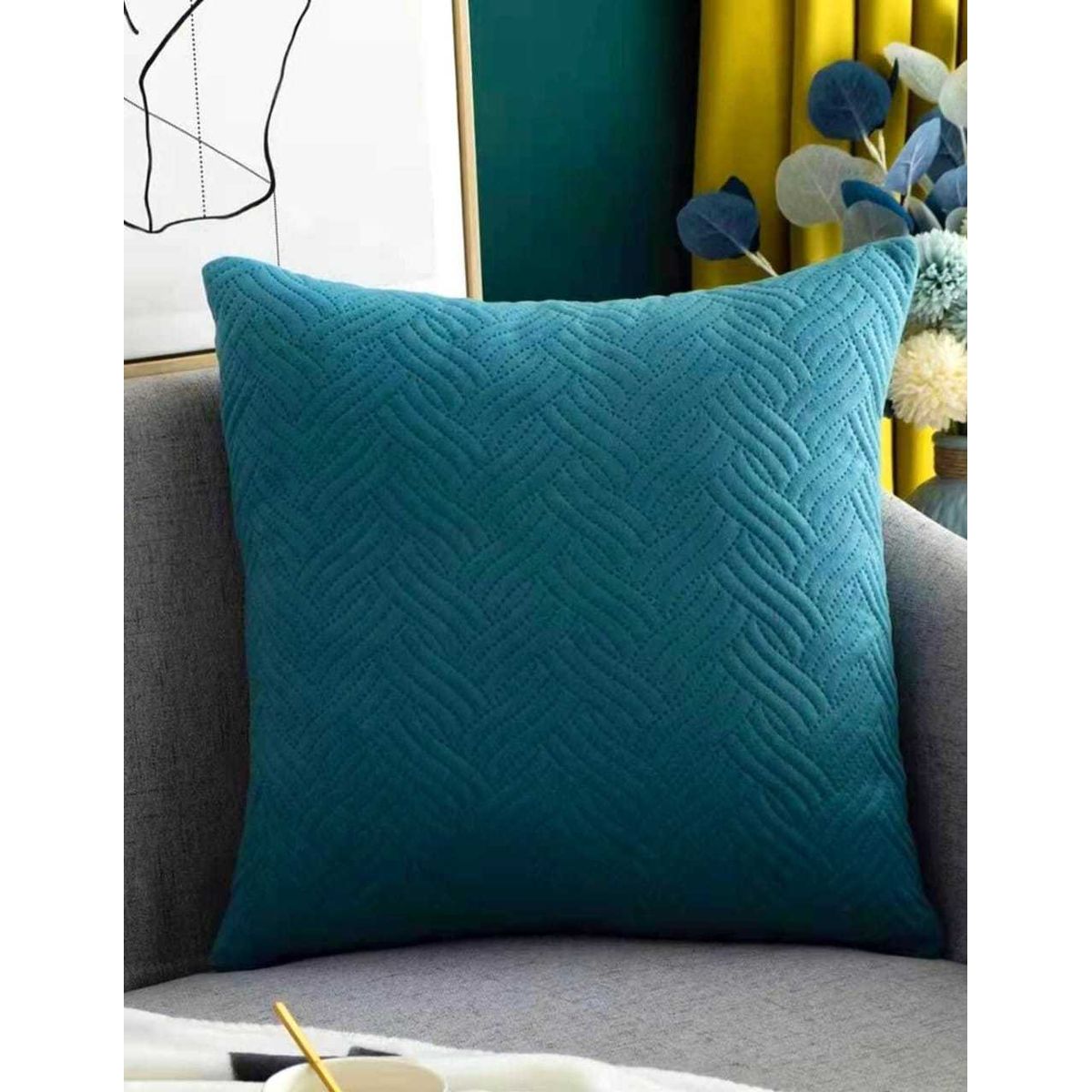 GENERICO - PACK DE 2 FUNDAS PLUHS 45x45cm