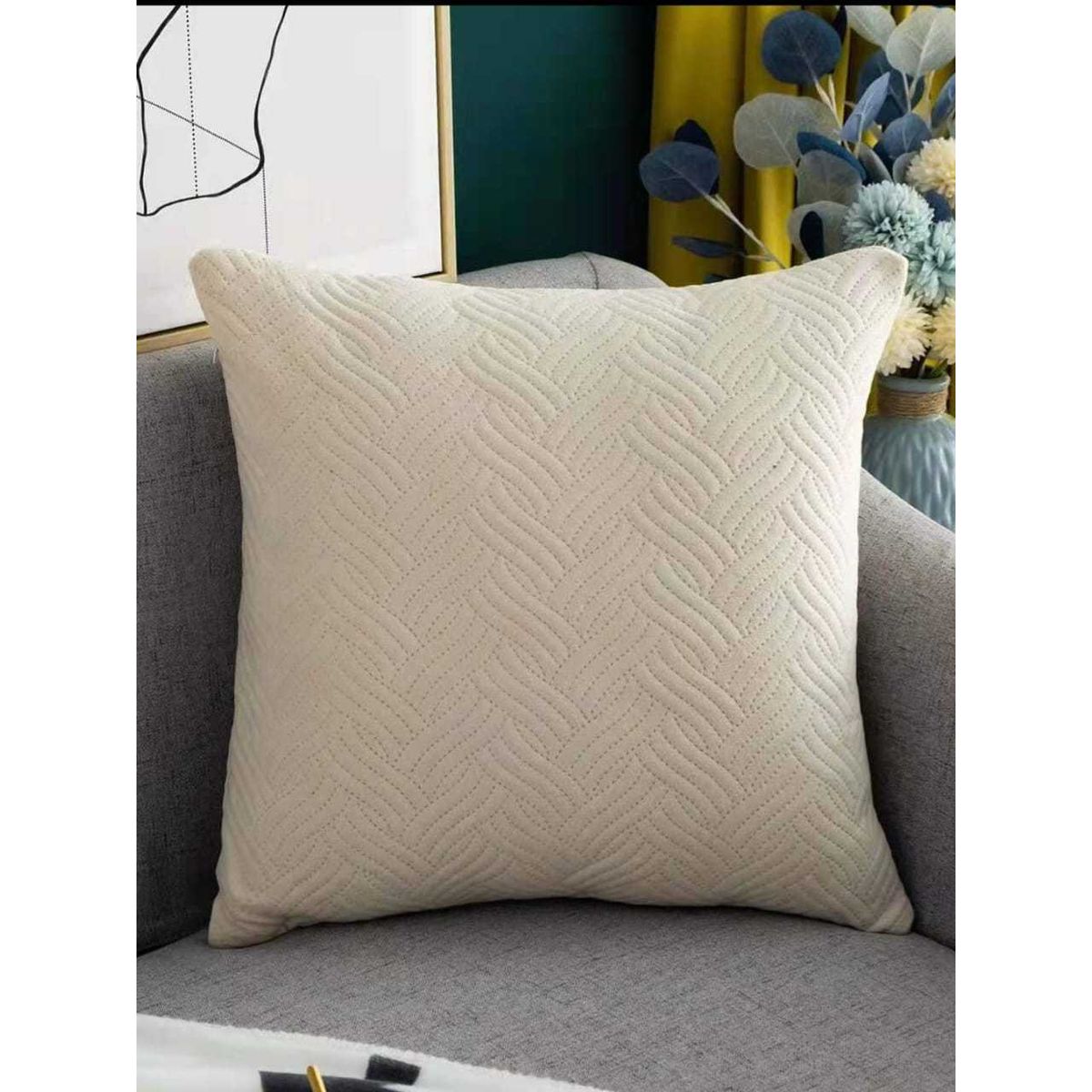 GENERICO - PACK DE 2 FUNDAS PLUHS 45x45cm