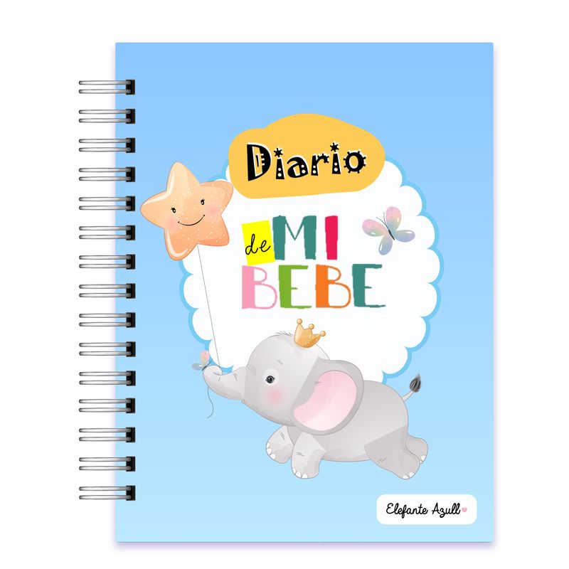 ELEFANTE AZULL - Diario de mi Bebé