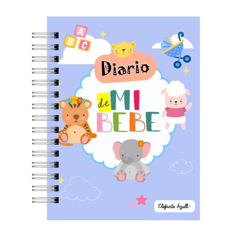 ELEFANTE AZULL - Diario de mi Bebé