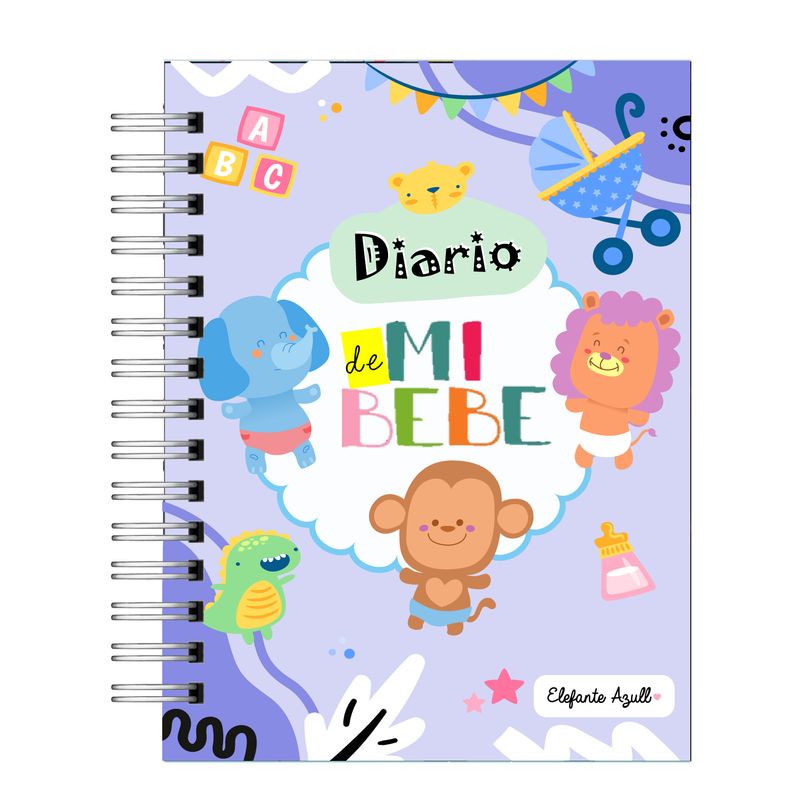 ELEFANTE AZULL - Diario de mi Bebé