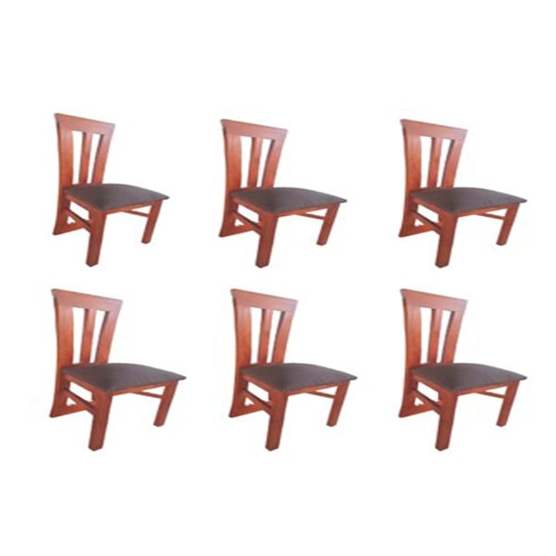 GENERICO - Pack 6 sillas Elegant Koliat nogal