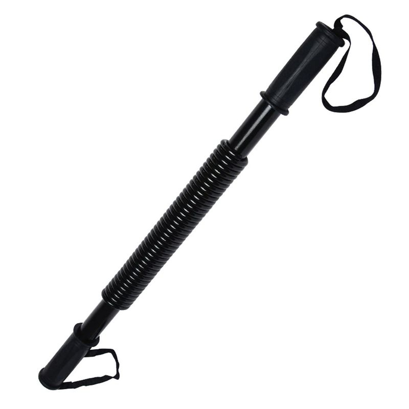 IMPORTCLICK - Barra Torsión Deportiva Ejercicios Brazo Fitness 50 KG - Negro