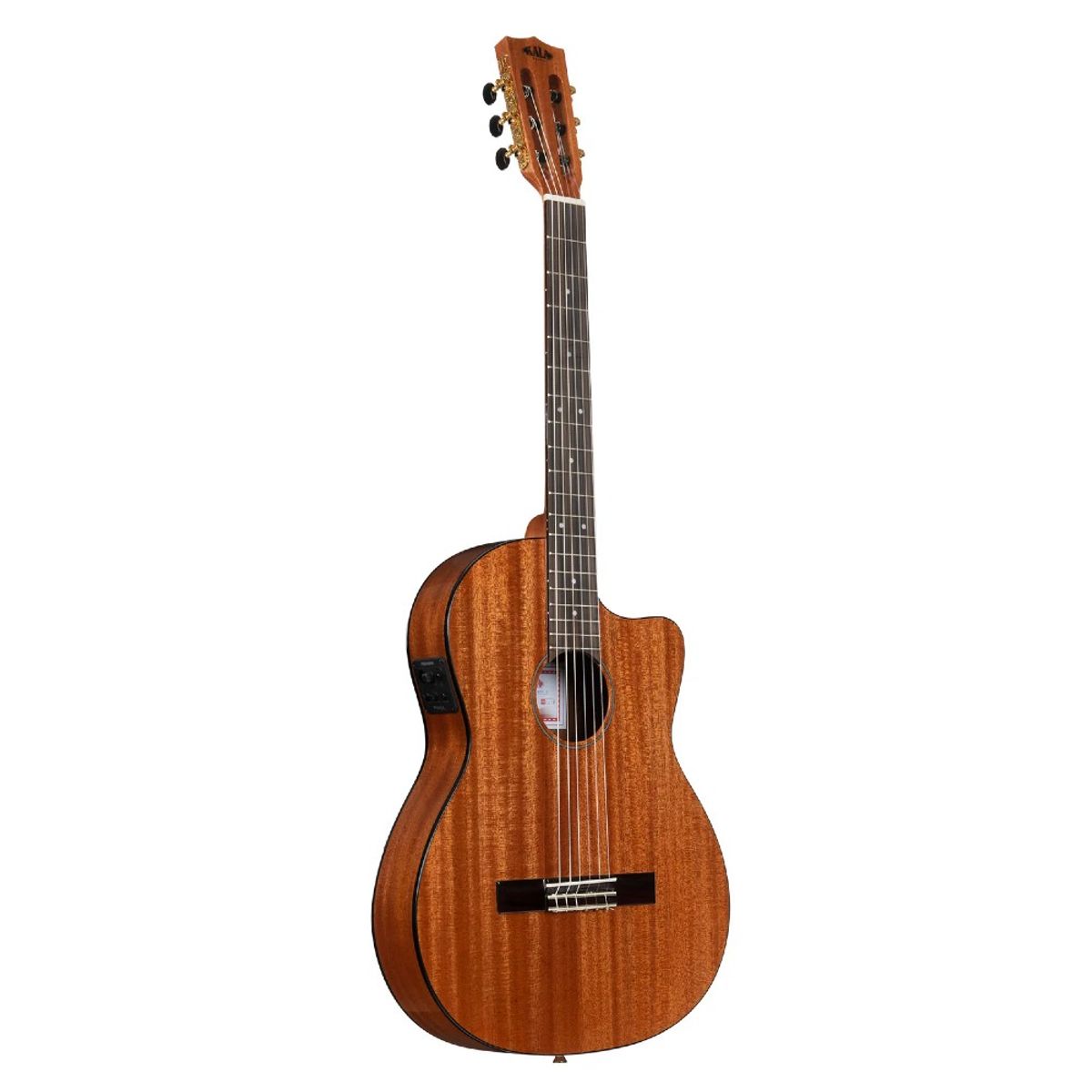 KALA - Guitarra Electroacústica Mahogany Thinline Nylon Kala