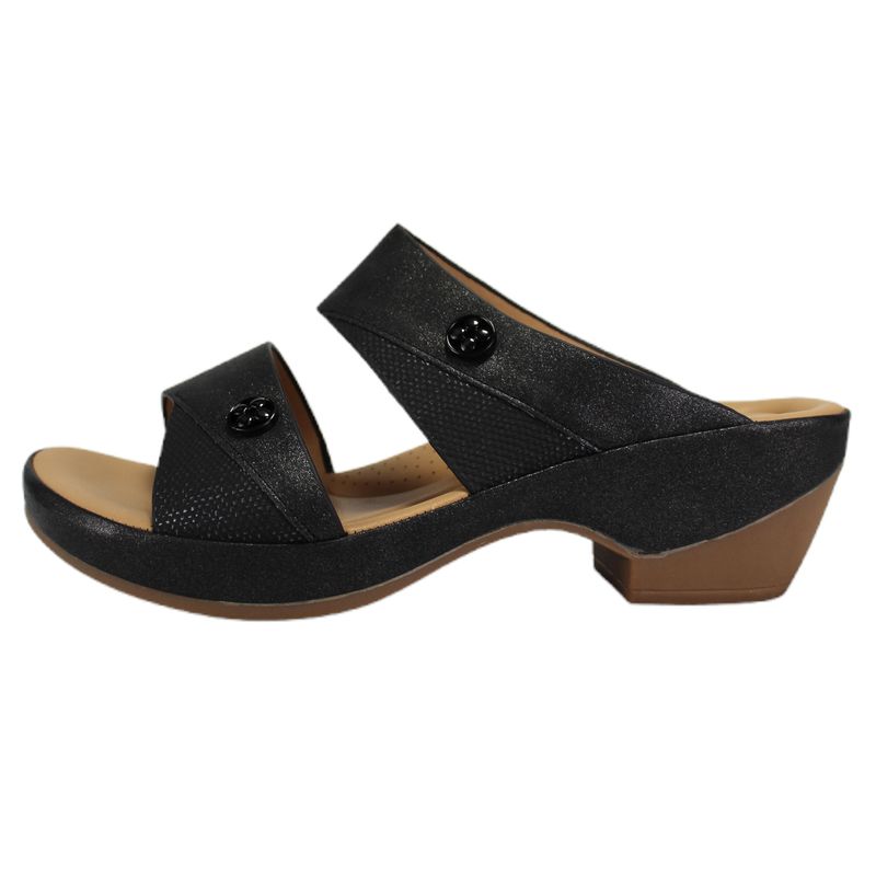 THUNDER BLUE - Sandalia Casual Mujer Taco Medio H53 Yassne.