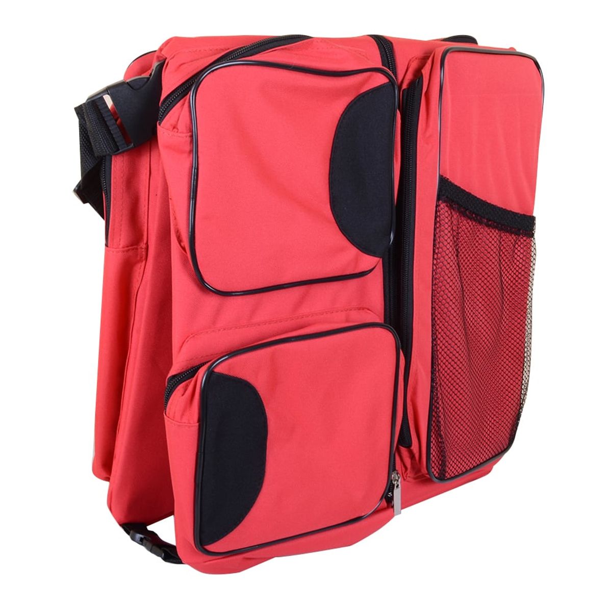 GENERICO - BOLSO CUNA PLEGABLE COLOR ROJO MODBCJ-22RD