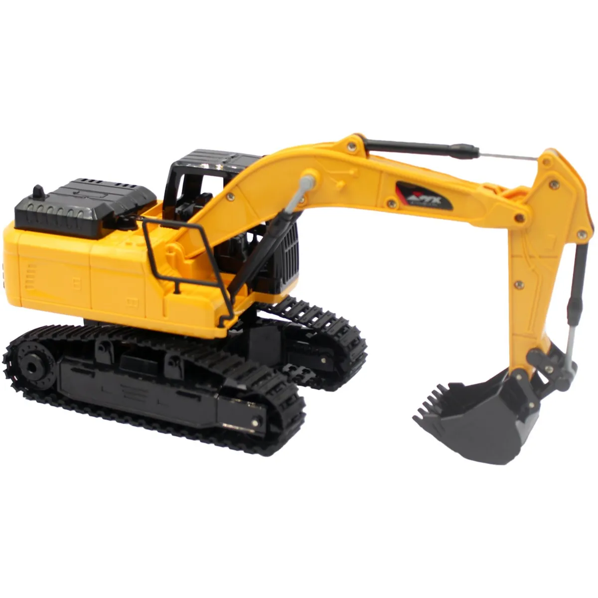 GENERICO - Maquina Excavadora Juguete RC Con Luz Escala 124 - SC