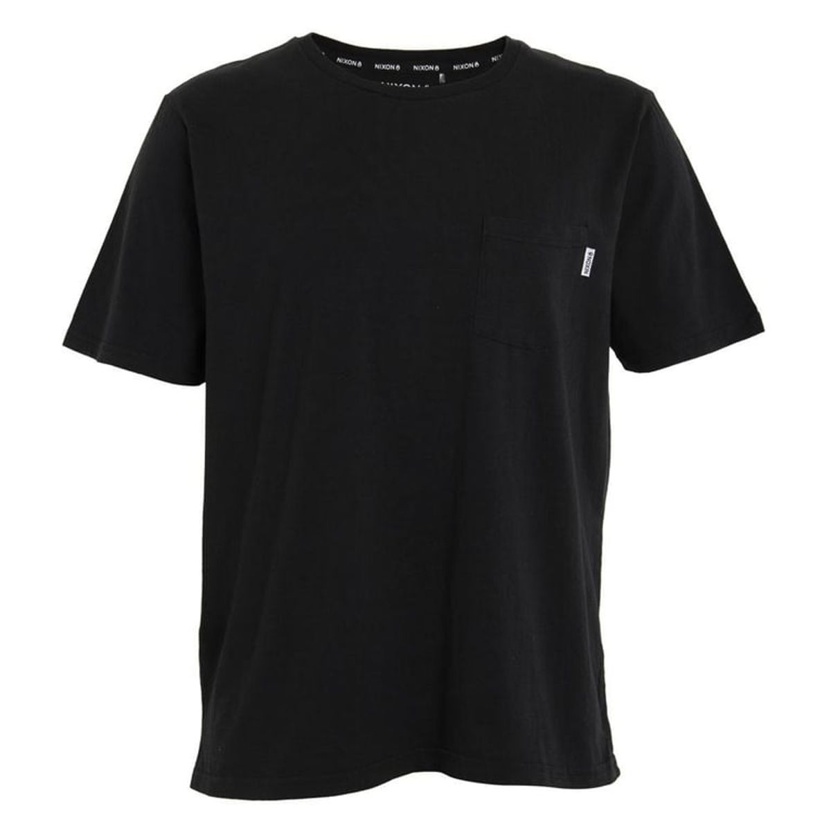 NIXON - Polera Men All Black Pocket