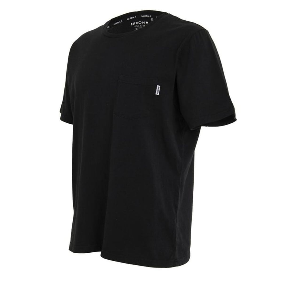 NIXON - Polera Men All Black Pocket