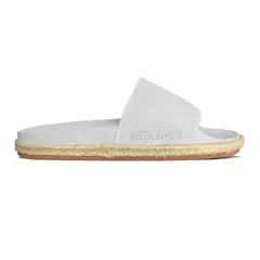 SUPERGA - Sandalia 1908 Slides Organic Canvas Rope White - Blanco
