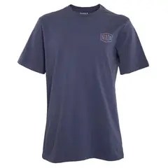 NIXON - Polera Men Logo Back Blue - Azul