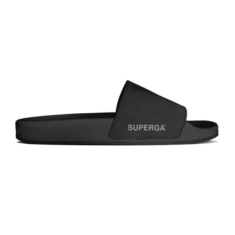 SUPERGA - Sandalia 1908 Slides Buttersoft Black Superga - Negro