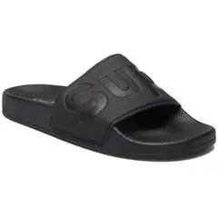 SUPERGA - Sandalia 1908 Slides Polysoft All Black - Negro