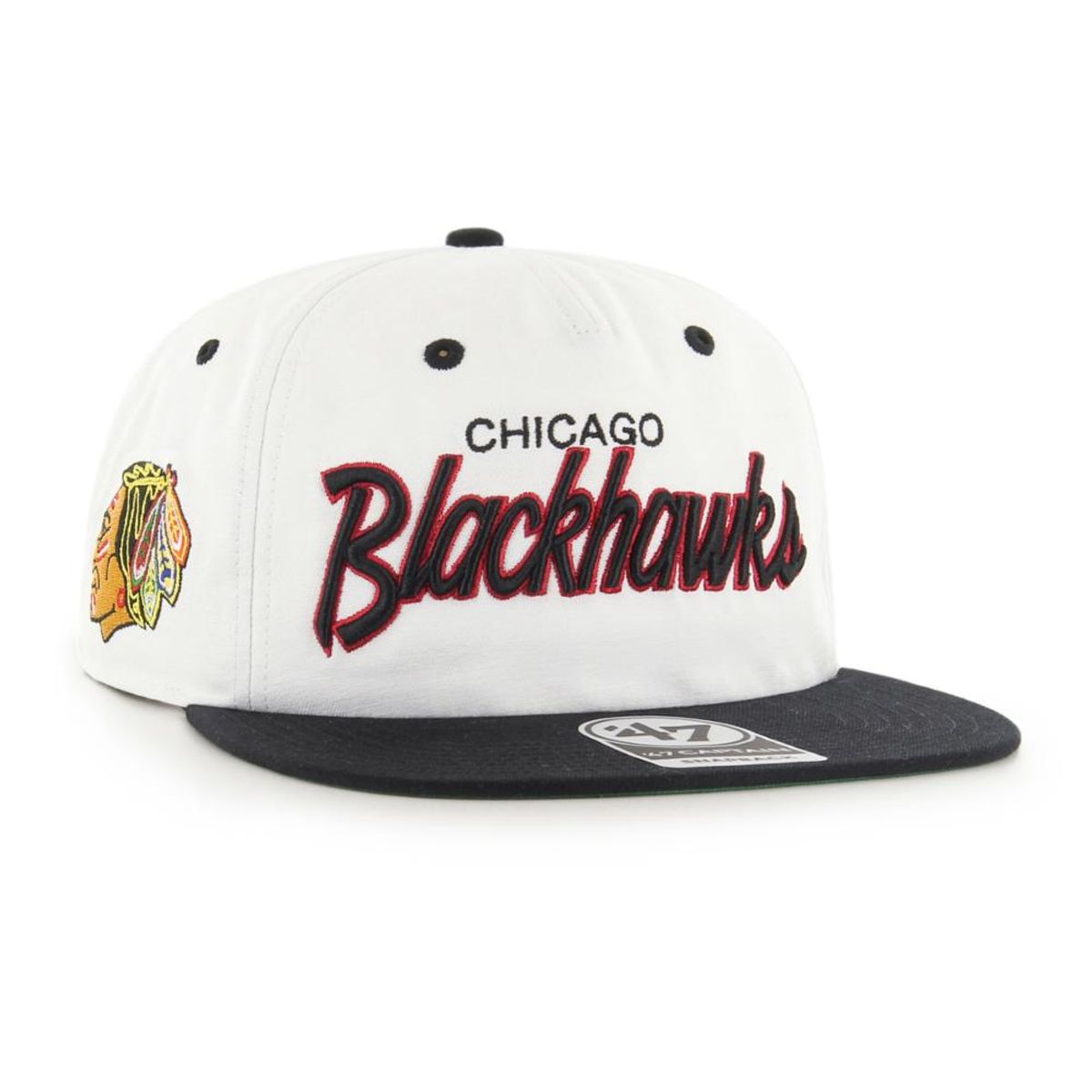 47 BRAND - Jockey Chicago Blackhawks Vintage White Crosst