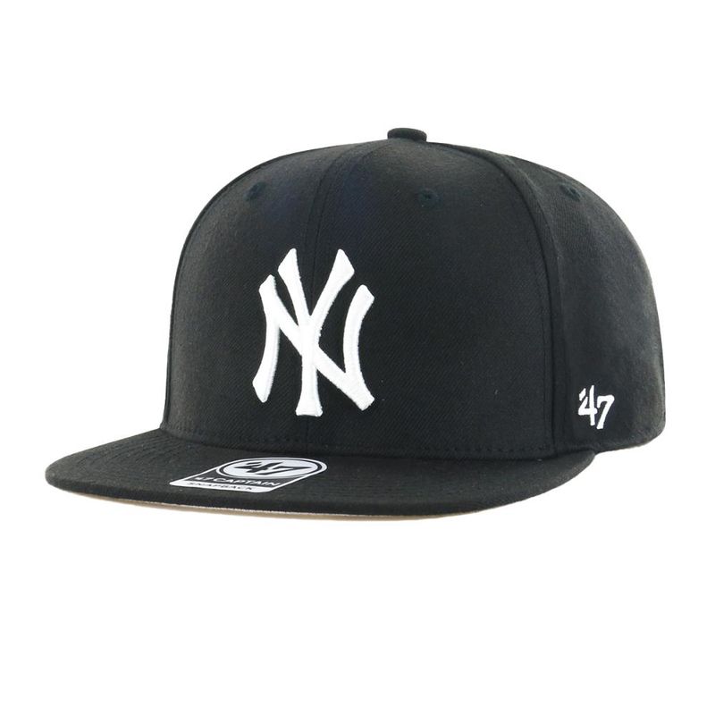 47 - Jockey New York Yankees Black No Shot - Negro
