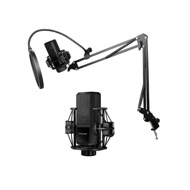 PHILCO - Set Philco Micrófono Brazo Ajustable Anti-Pop PHILCO