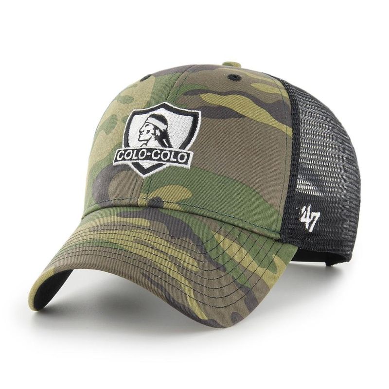 47 - Jockey Colo-Colo Trucker Branson MVP Camo - Verde