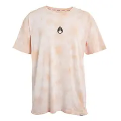 NIXON - Polera Men Orange Tie Dye Snake - Naranjo