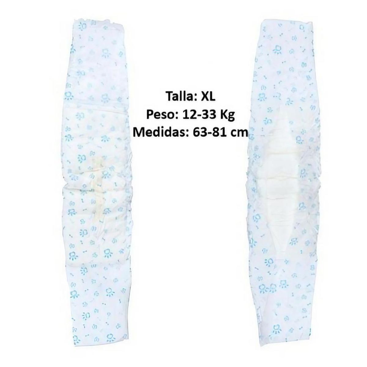 GENERICO - 12 Pañales Para Perro Macho XL