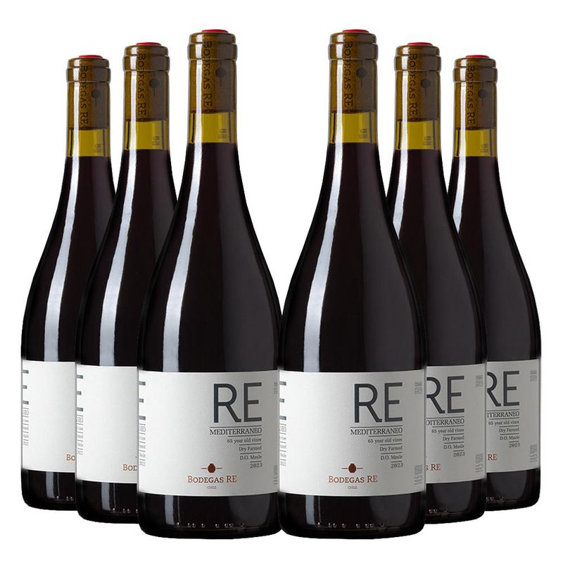 BODEGAS RE - 6 Vinos Bodegas RE Mediterraneo - Rojo