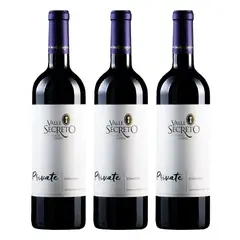 VALLE SECRETO - 3 Vinos Private Carmenere - Rojo
