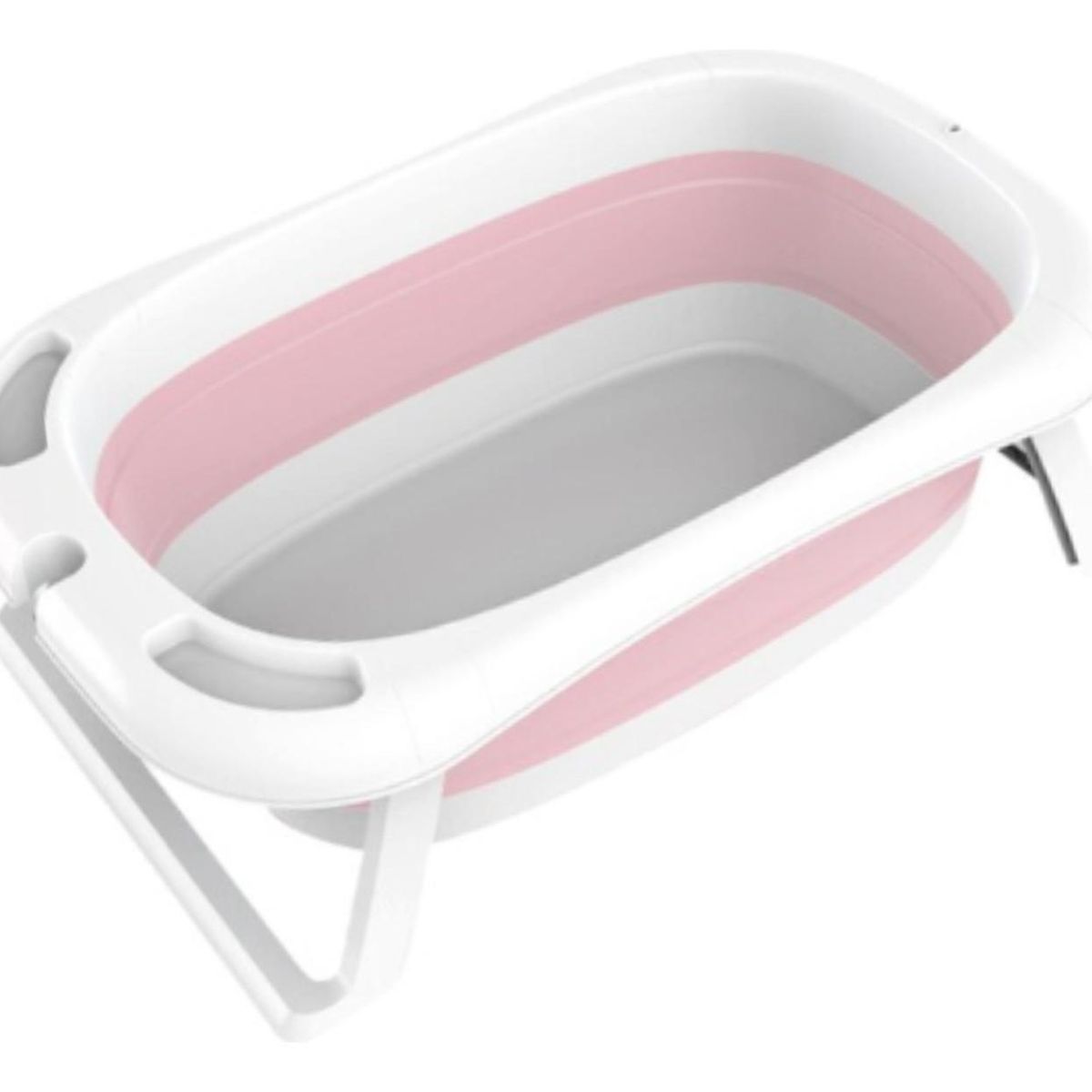 IMPORTCLICK - Bañera Tina Bebé Pegable Antideslizante 85x53x25 CM Rosa - Rosa