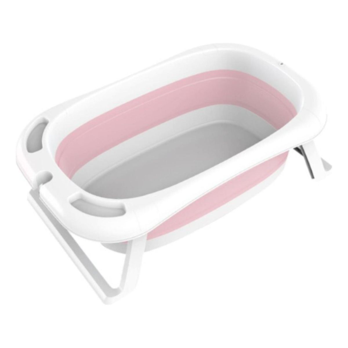 IMPORTCLICK - Bañera Tina Bebé Pegable Antideslizante 85x53x25 CM Rosa - Rosa